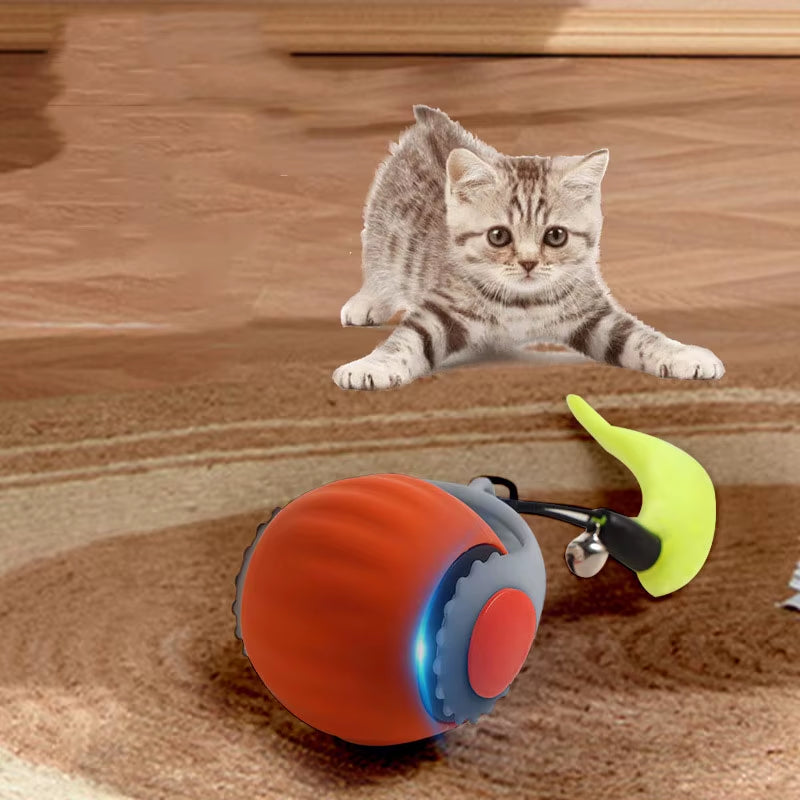 Hot Pet Smart Cat Ball Cat Toy Ball Electric Cat Toy Self-Exciting Boredom Ball Safe Bite-Resistant Pet Toy