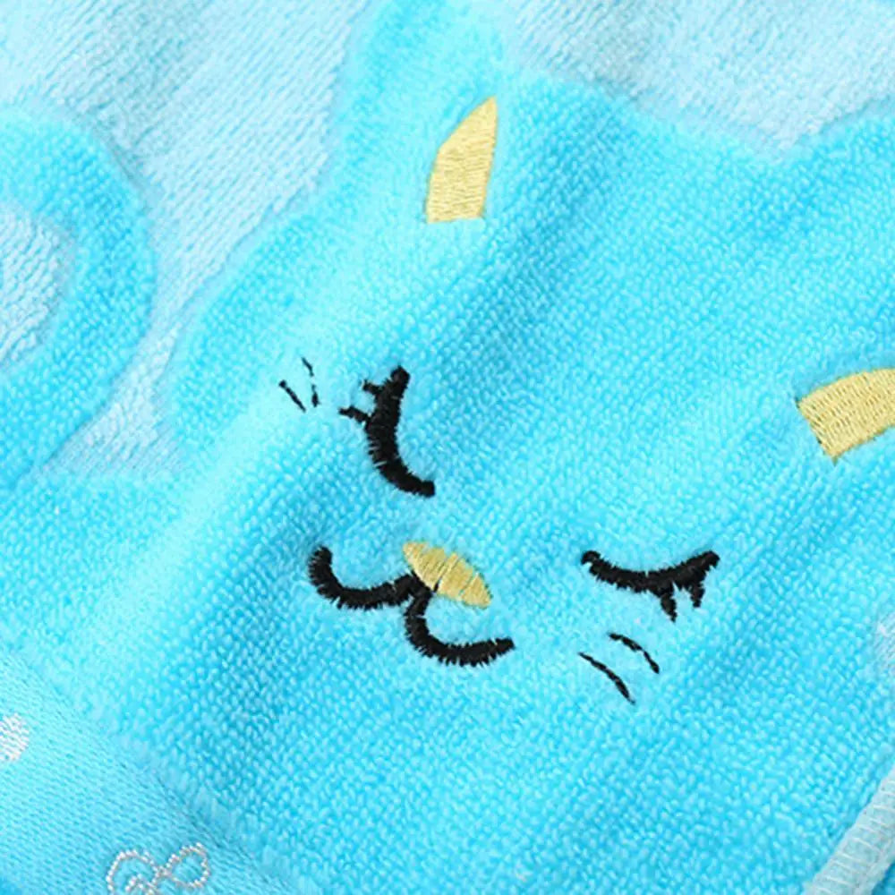 Cute Cat Musical Note Child Soft Towel Water Absorbing for Home Bathing Shower Household Towel Children'S Cartoon Bath Towel