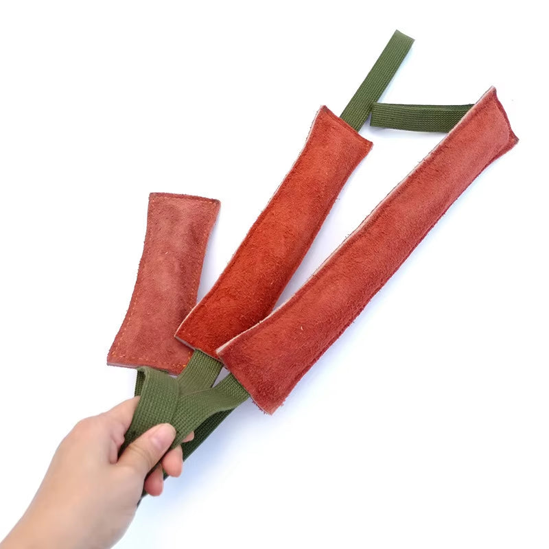 Cowhide Bite Stick High Toughness Pets Training Roll Dog Toys Equipment Bite Pet Supplies Sticks Puppy Interactive Chew Supplies