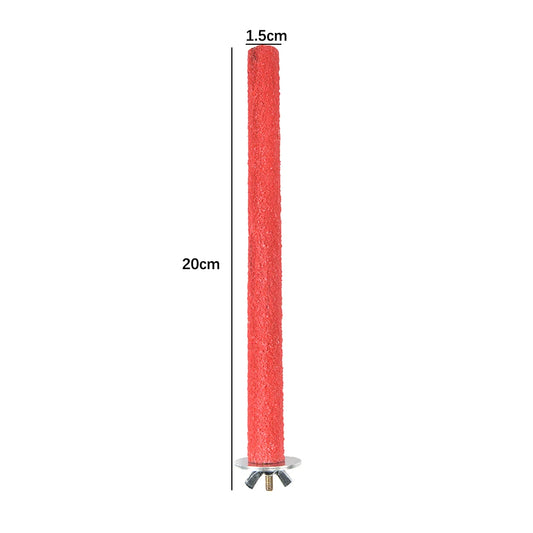 Pet Bird Chew Toys Parrot Perches Stand Platform Cage Toy Paw Grinding Clean Toys for Parrot Bites Parakeet Bird Toys